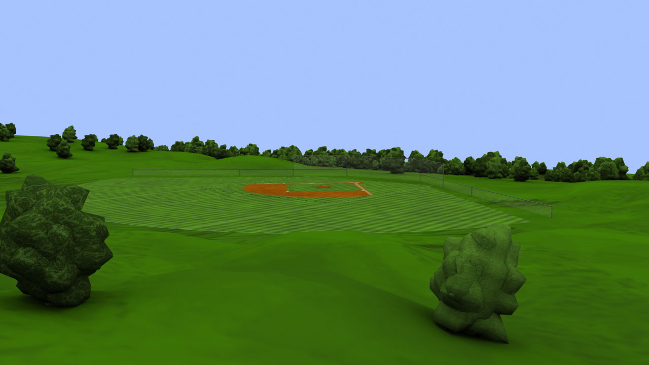 Baseball Field from 'Everybody's Barn' Long Shot