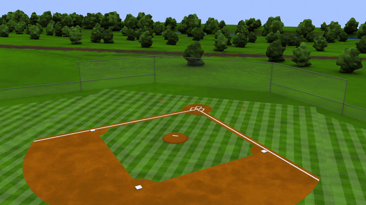 Baseball Field from 'Everybody's Barn' Close Shot