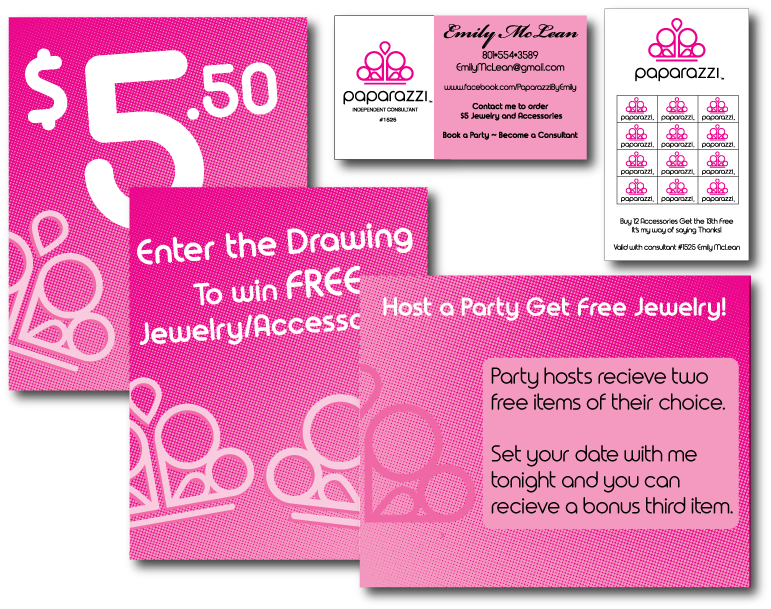 Paparazzi Business Card Front