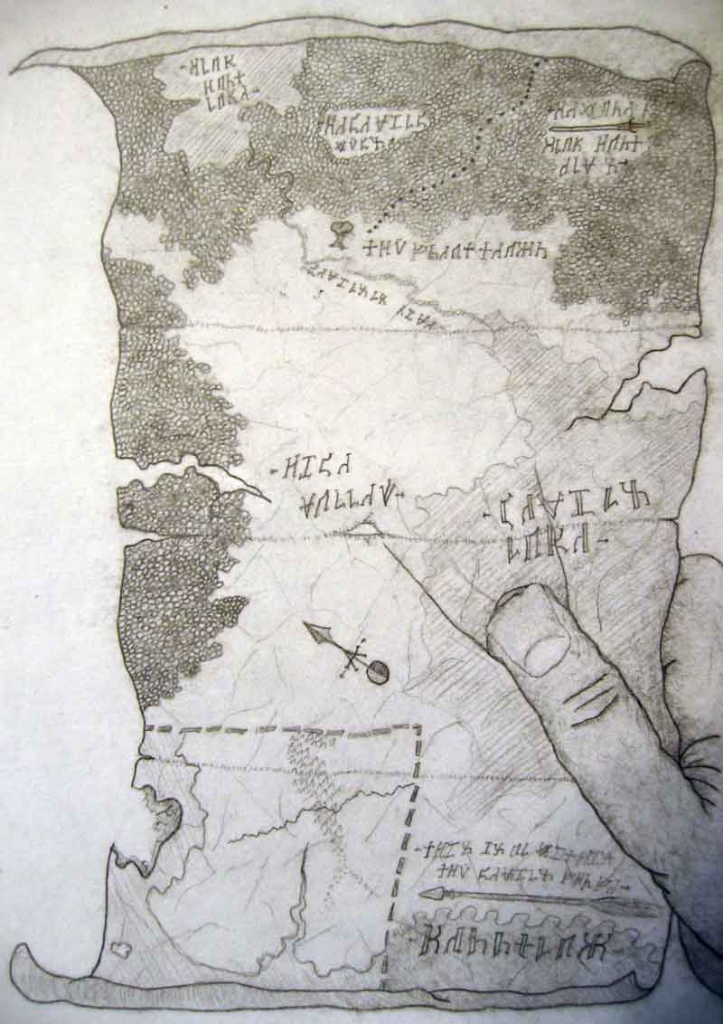 Treasure Map in Hand