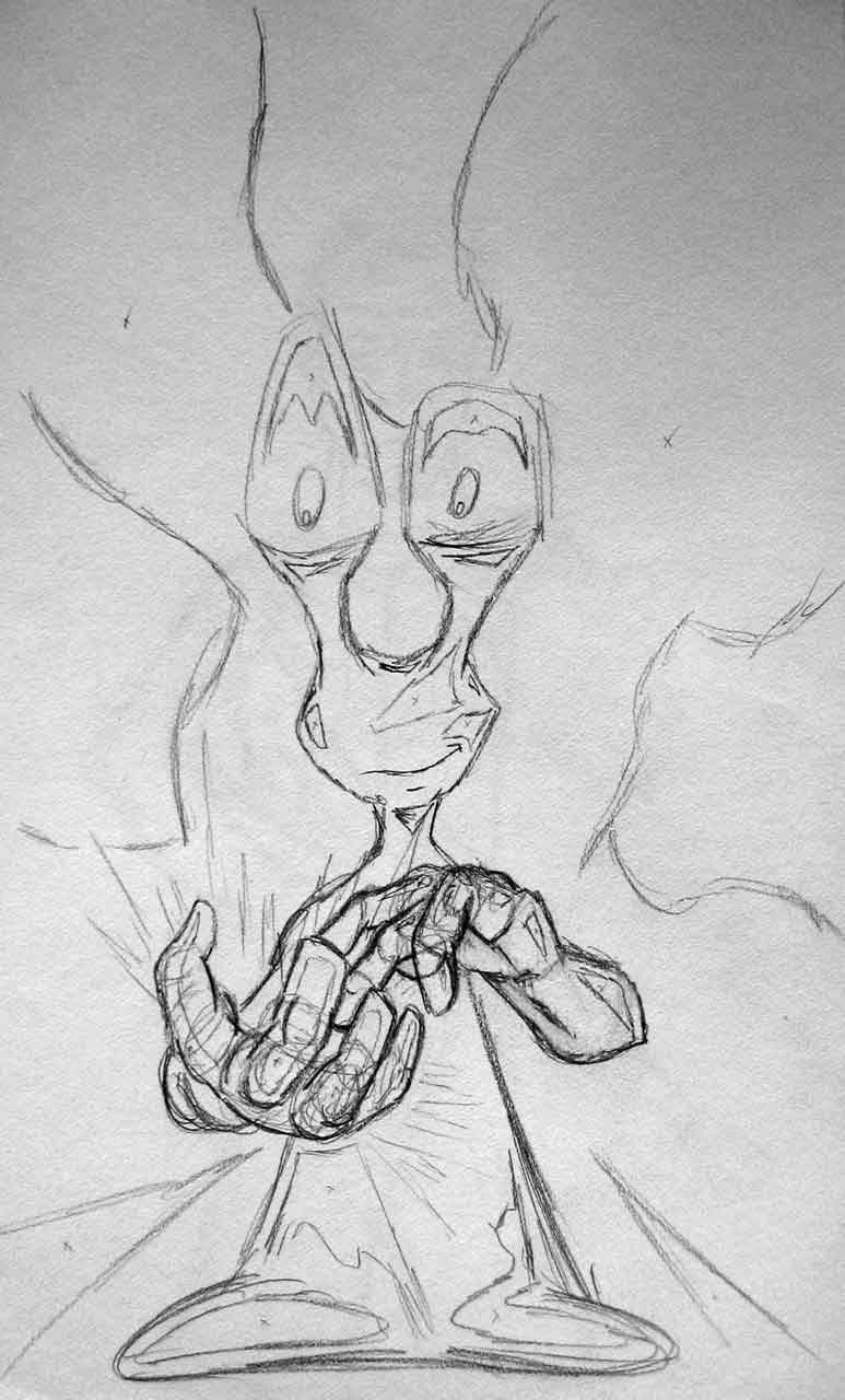 Mr Squishy Something Glowing in Hand